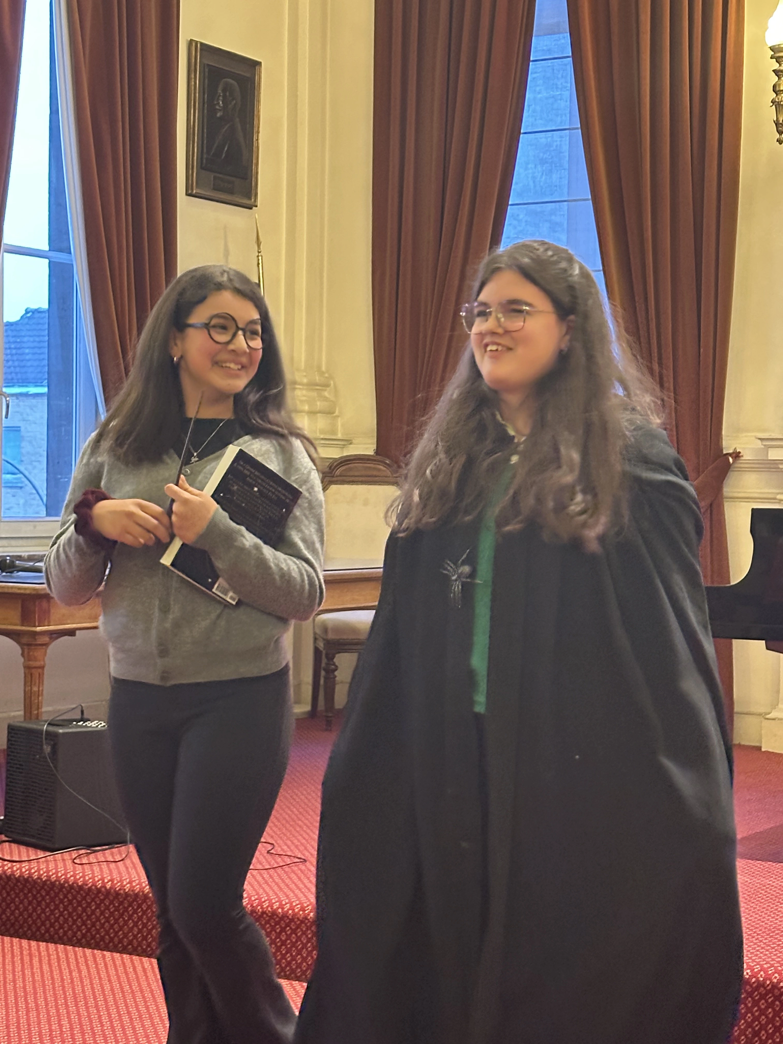 Performance touchante lors du spectacle