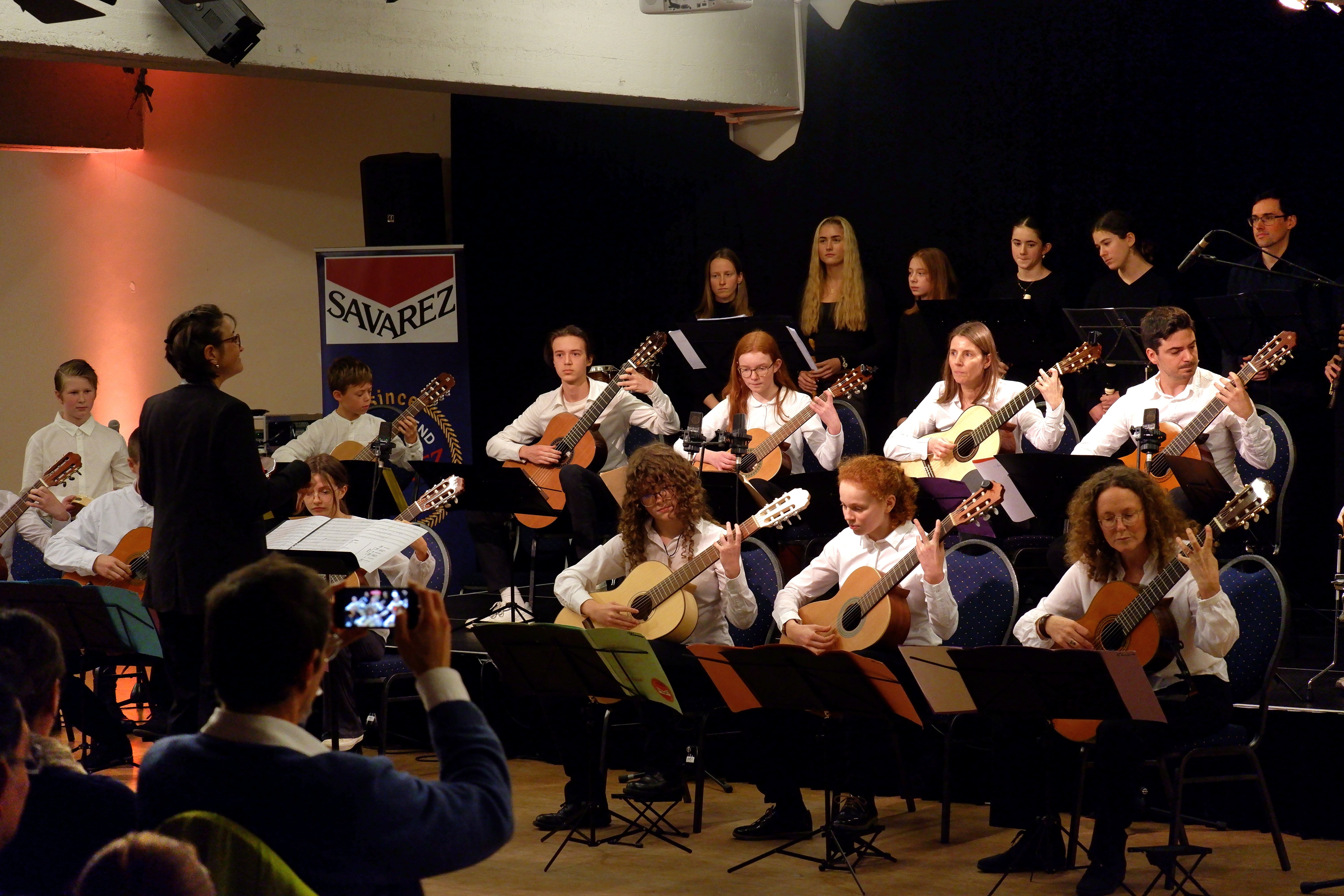 Concert de l'ensemble Guitarissimo