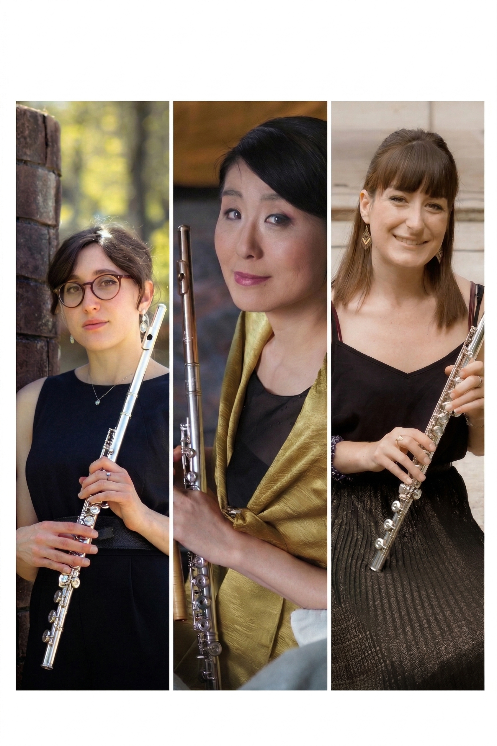Tryptique des professeures de flûte